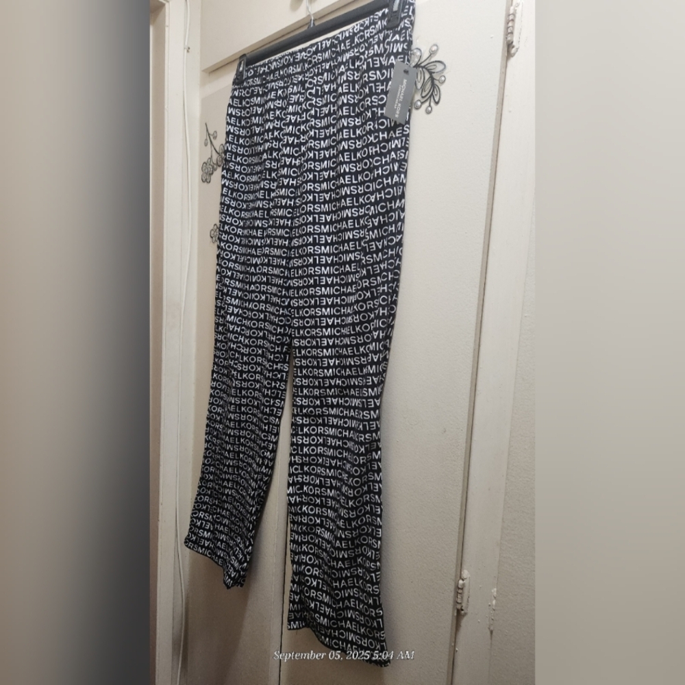 Michael Kors Black and White Logo Men Loungewear